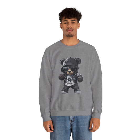 Street Bear Graphic Unisex Sweatshirt