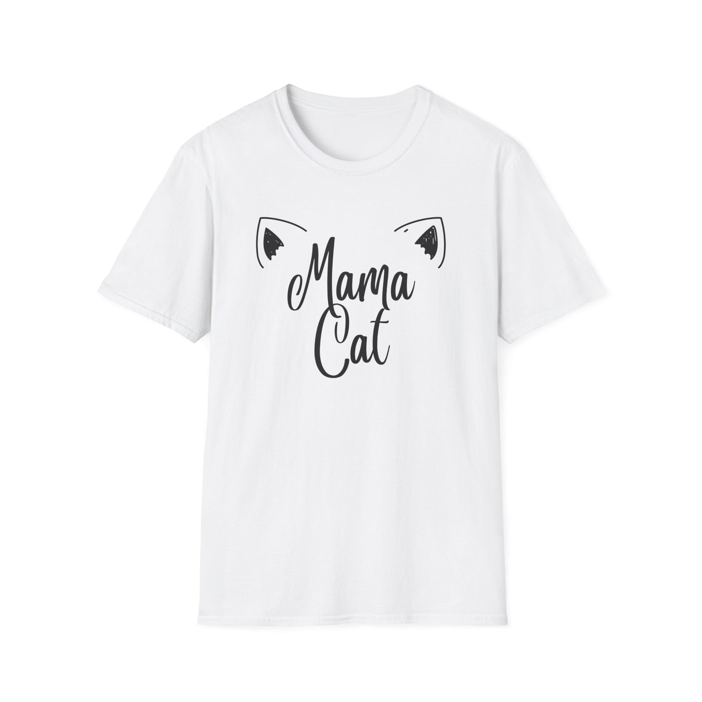 Purrfect Mama Cat Graphic T-Shirt
