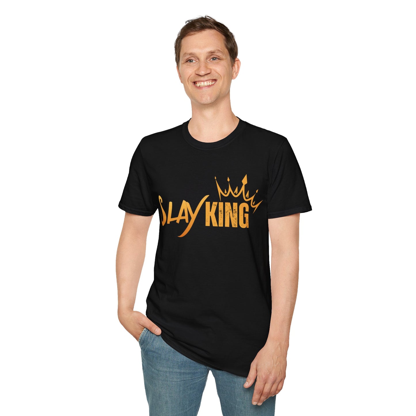 Slay King Crowned in Confidence Graphic Tee