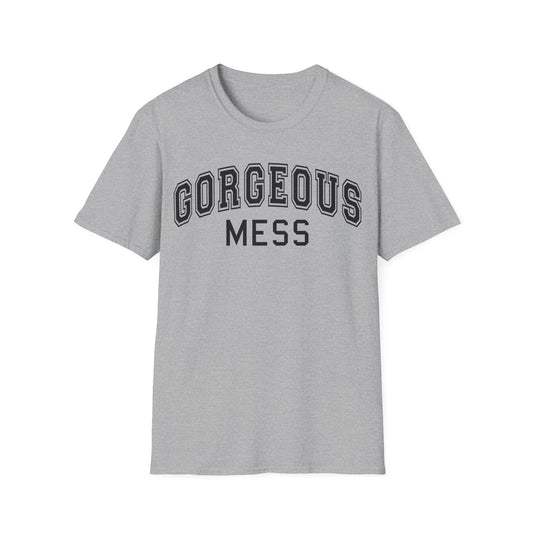Gorgeous Mess Tee — Graphic Casual Statement T-Shirt