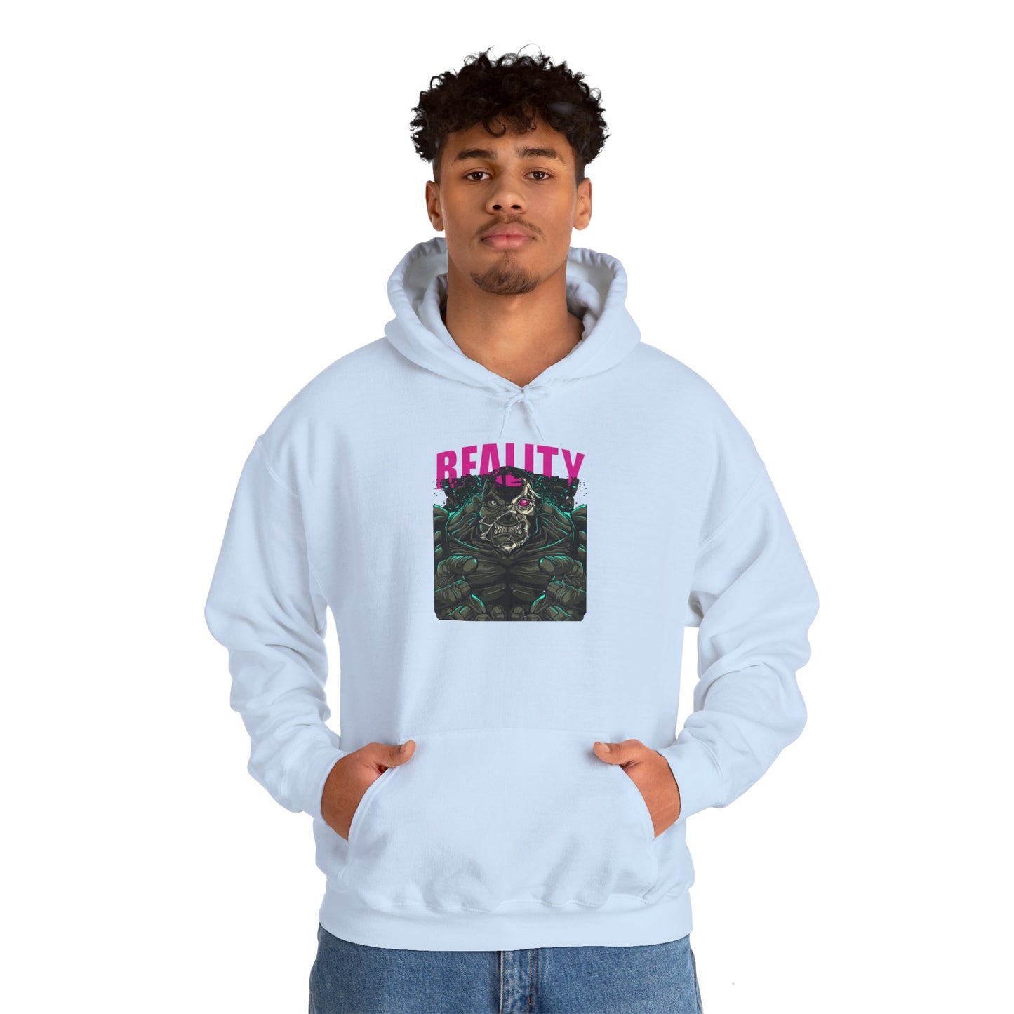 Reality Muscle Dog Graphic Hoodie