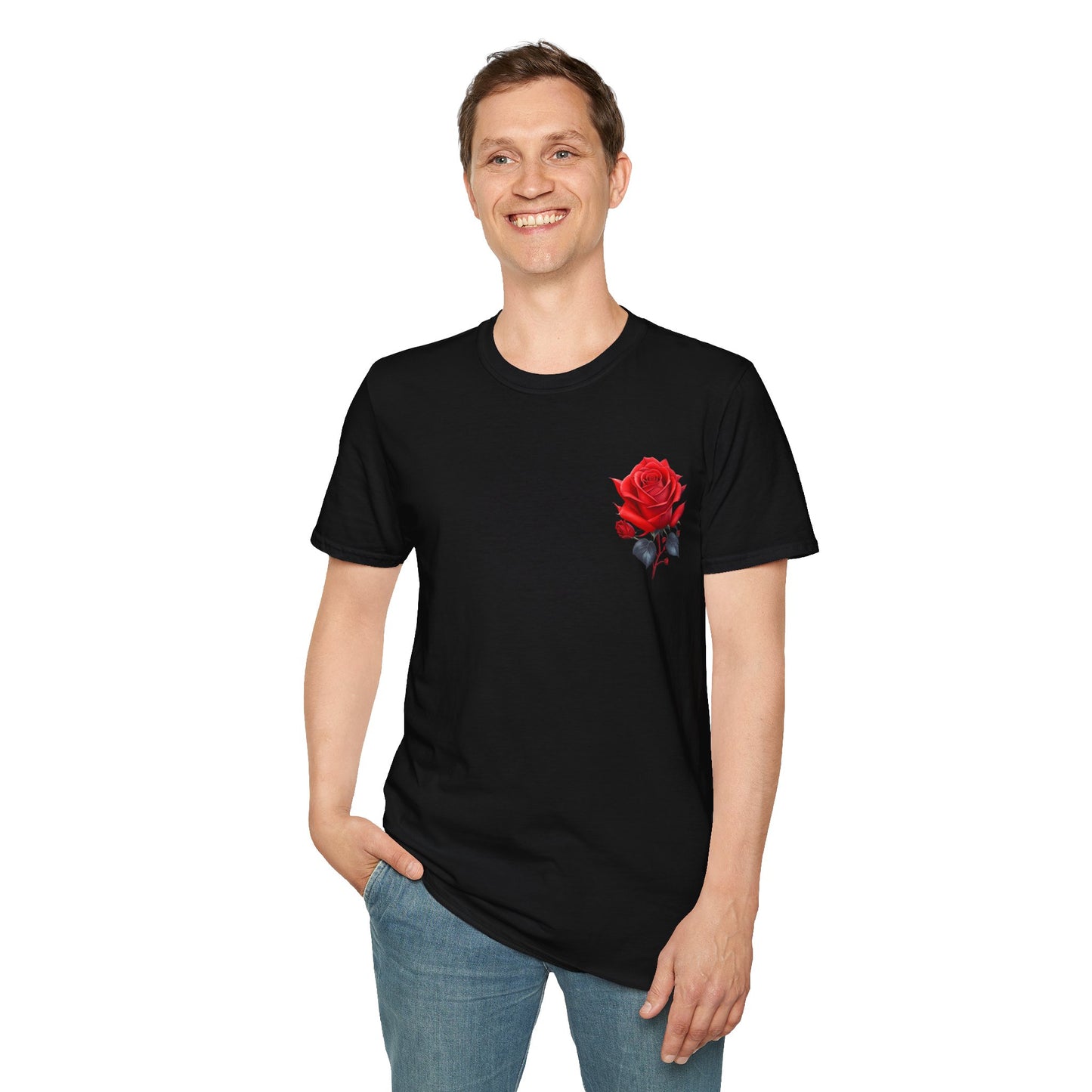 Red Rose Graphic Unisex T-Shirt