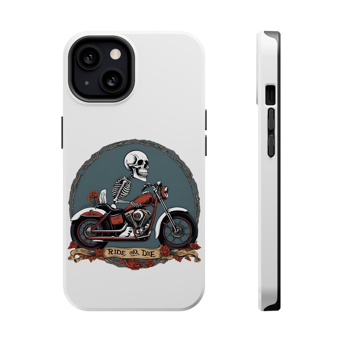 Ride or Die: Skeleton iPhone Case