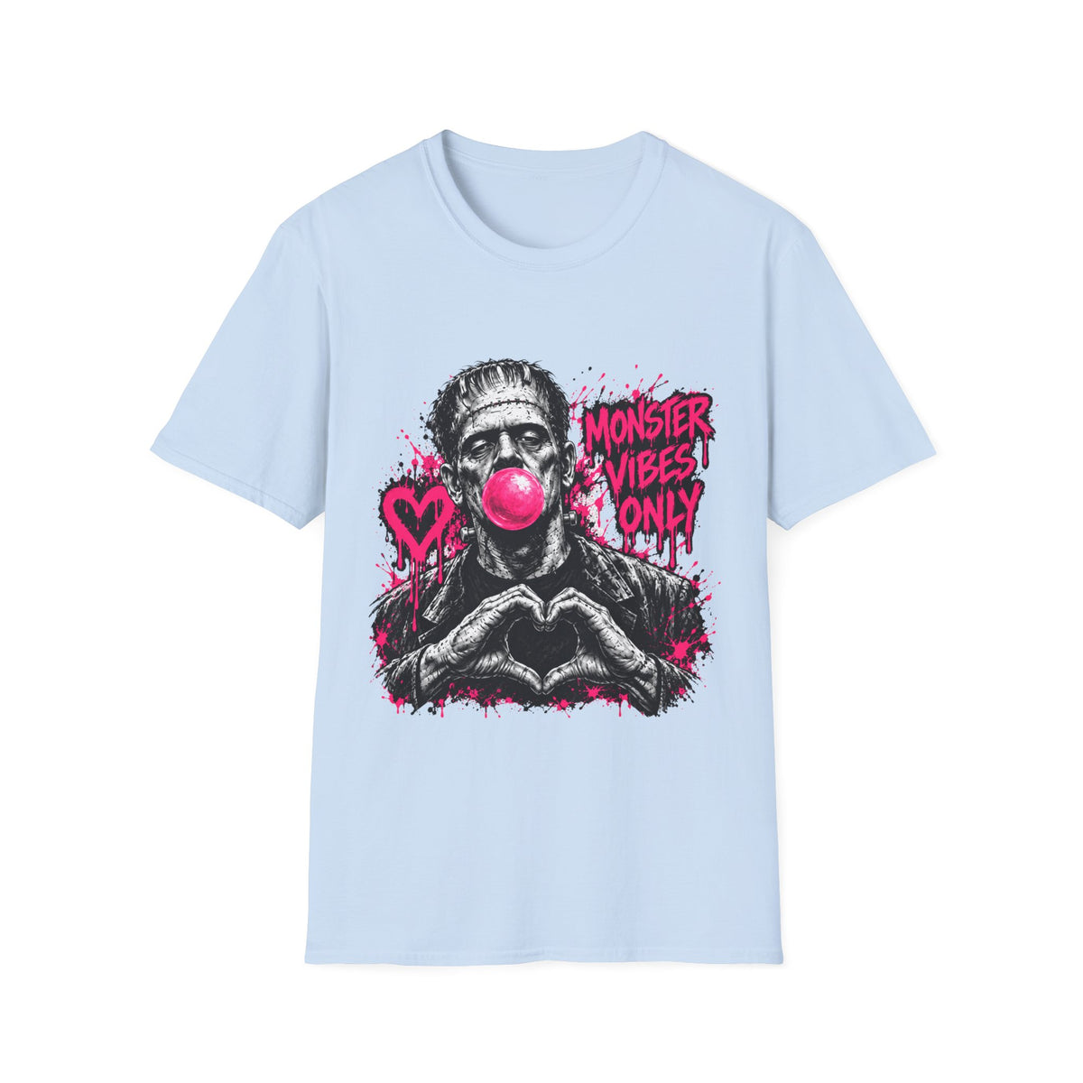 Monster Vibes Only Graphic T-Shirt