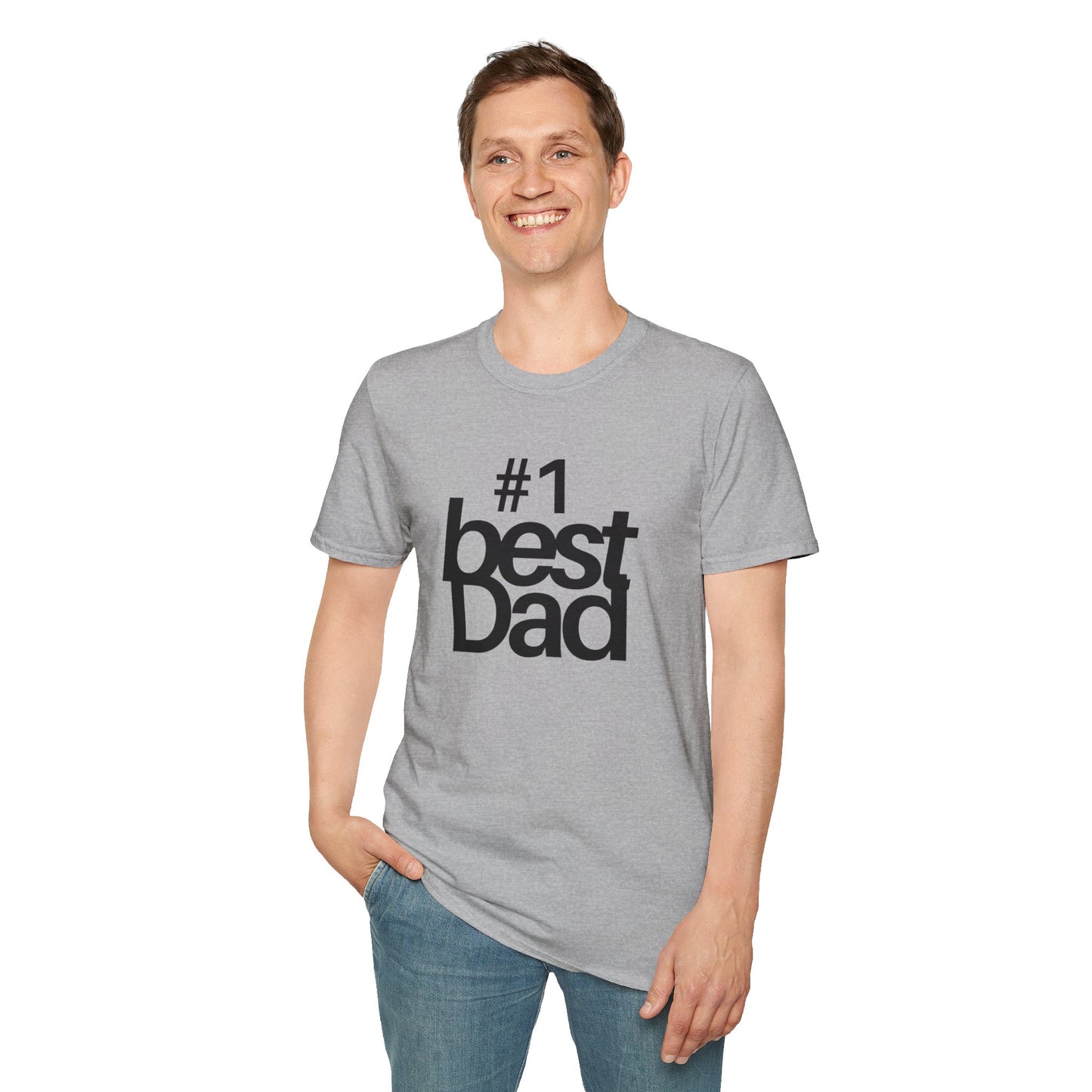 #1 Best Dad T-Shirt