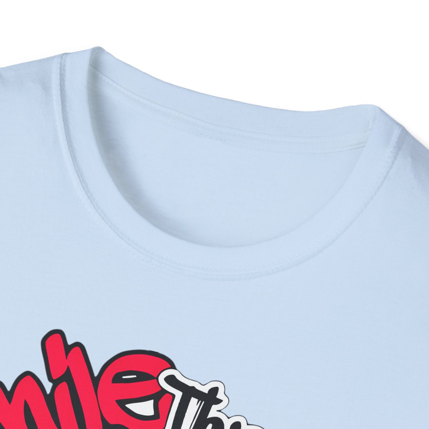 Smile Through The Pain T-Shirt — Cute Grunge Pink Teddy Graphic Tee