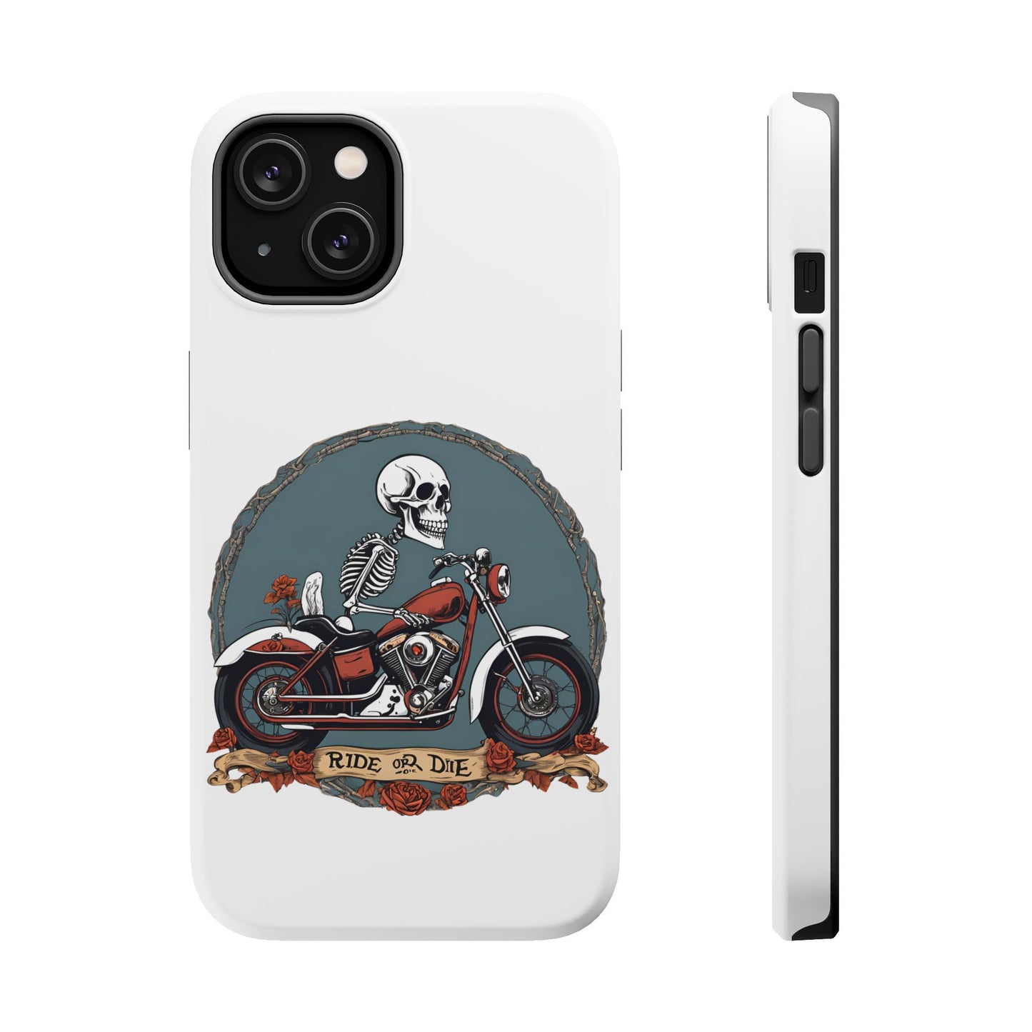 Ride or Die: Skeleton iPhone Case