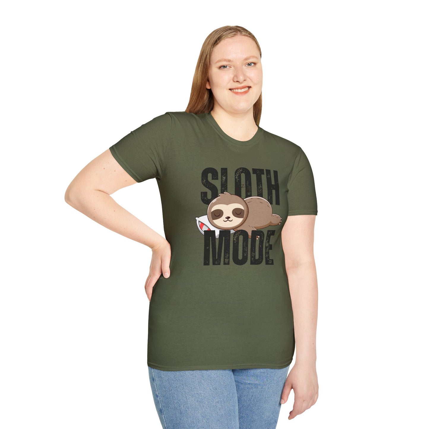 In Sloth Mode Sleepy Sloth Graphic Unisex T-Shirt