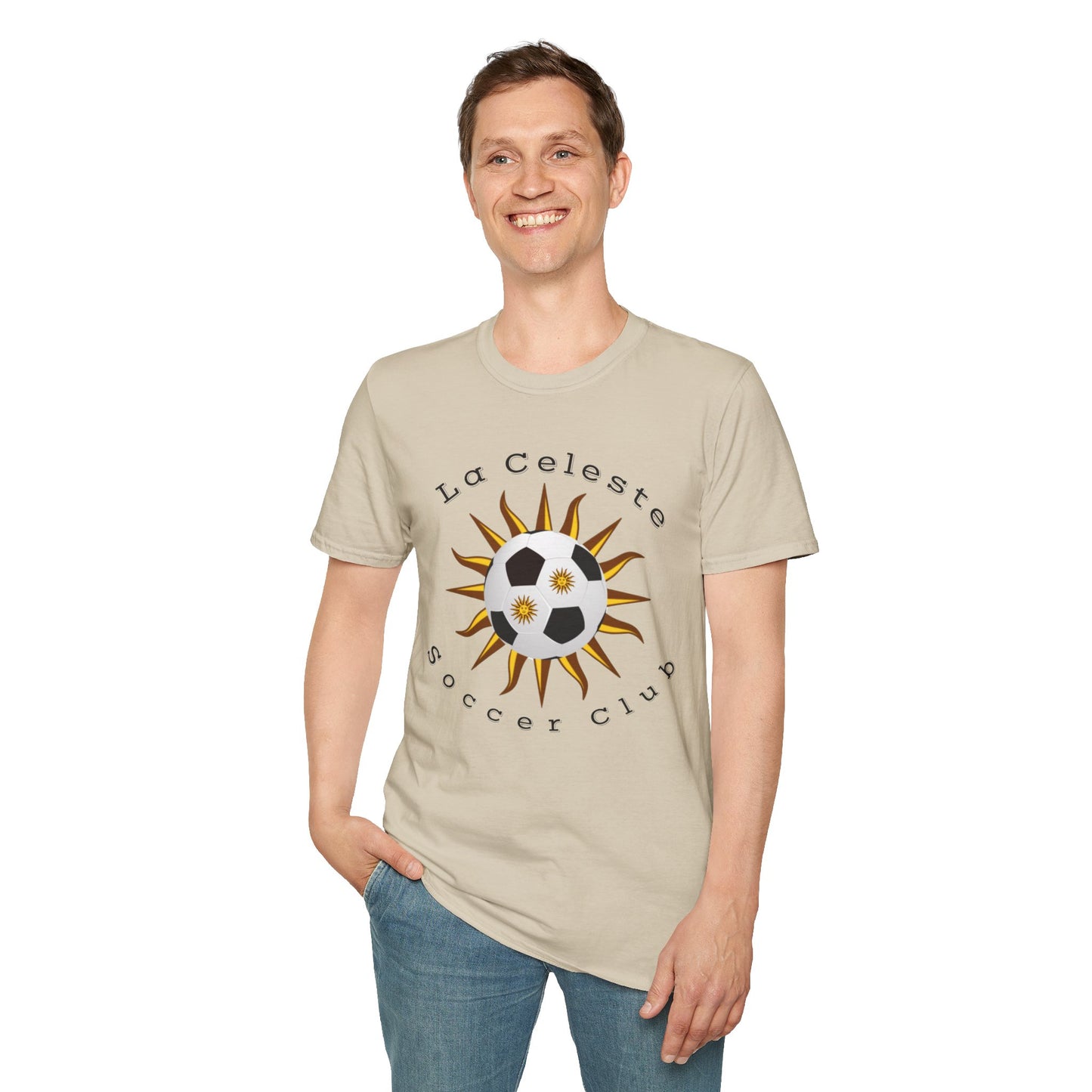 La Celeste S.C More than a Club, A Family - Unisex Softstyle T-Shirt
