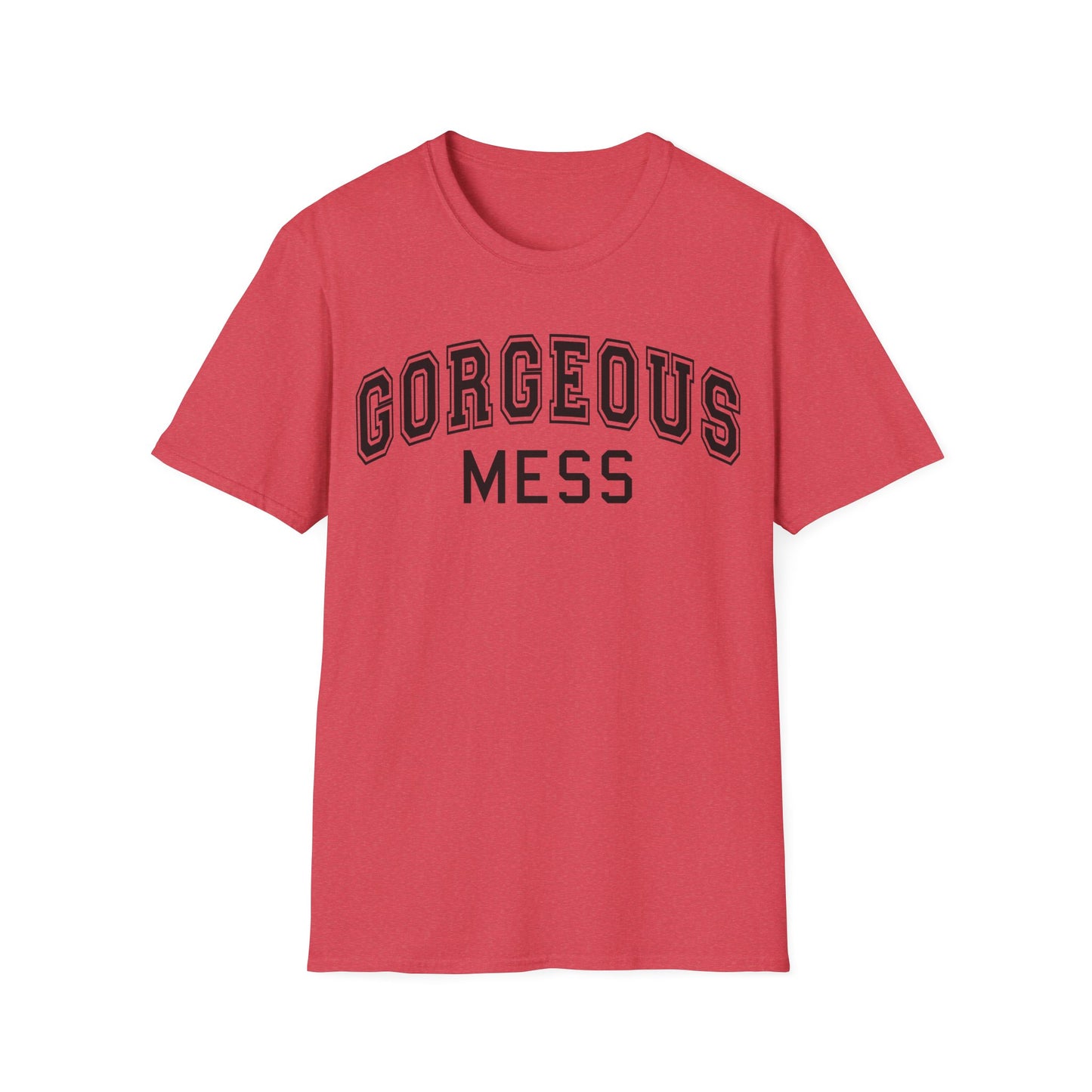 Gorgeous Mess Tee — Graphic Casual Statement T-Shirt