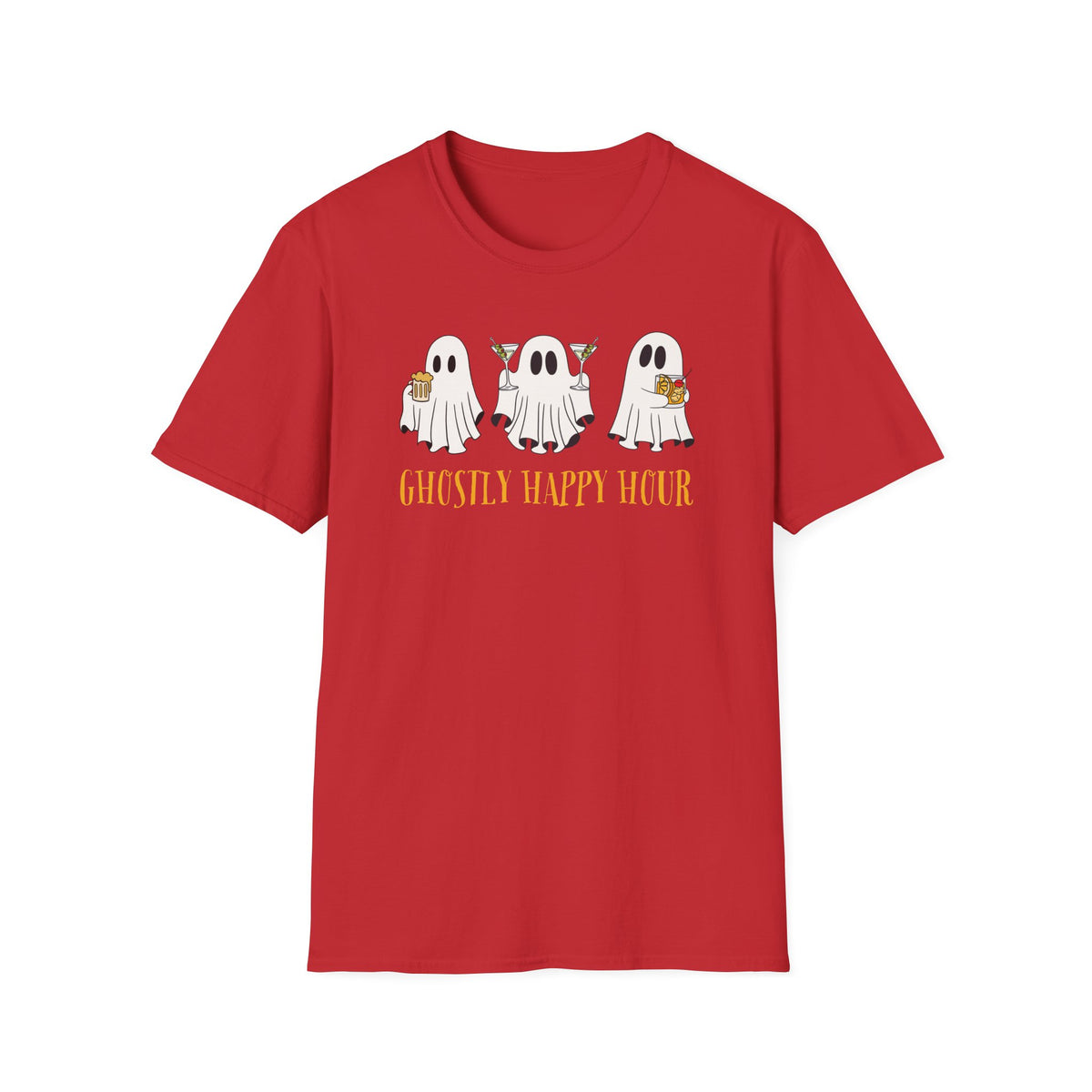 T-Shirt — Ghostly Happy Hour Graphic Tee