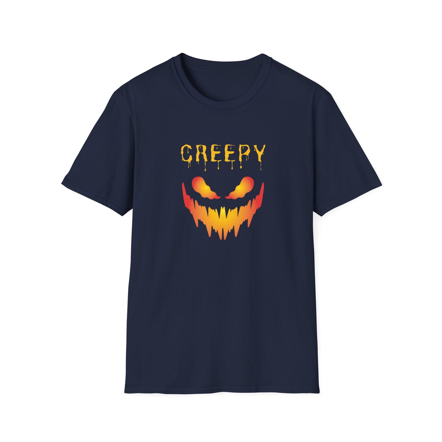 Creepy Smile Halloween Unisex T-Shirt