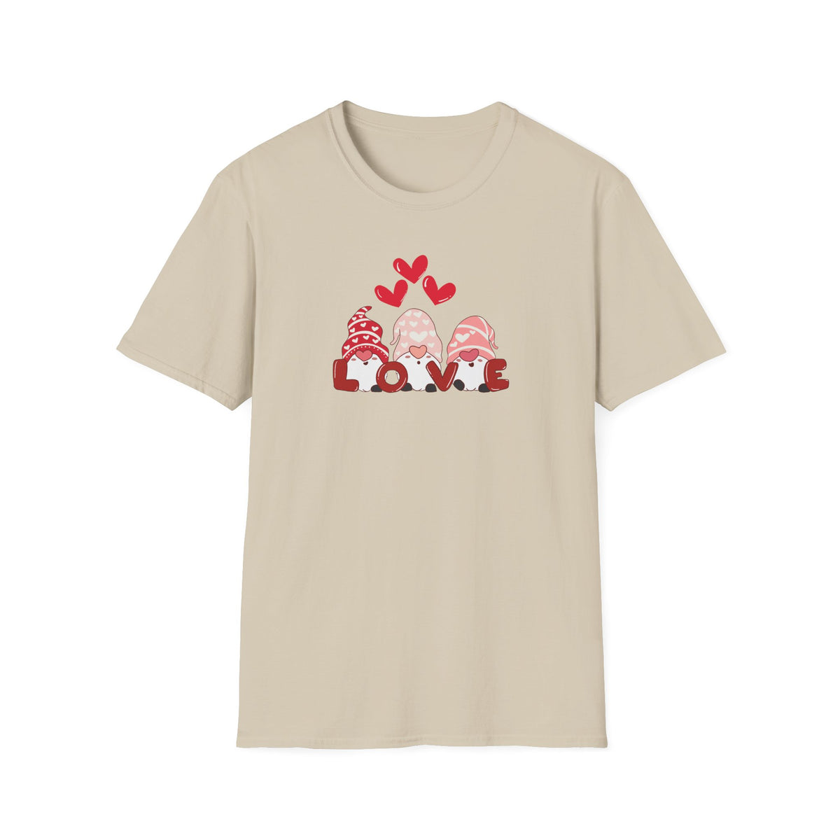 Love Gnome T-Shirt — Valentine’s Day Heart Gnomes Tee