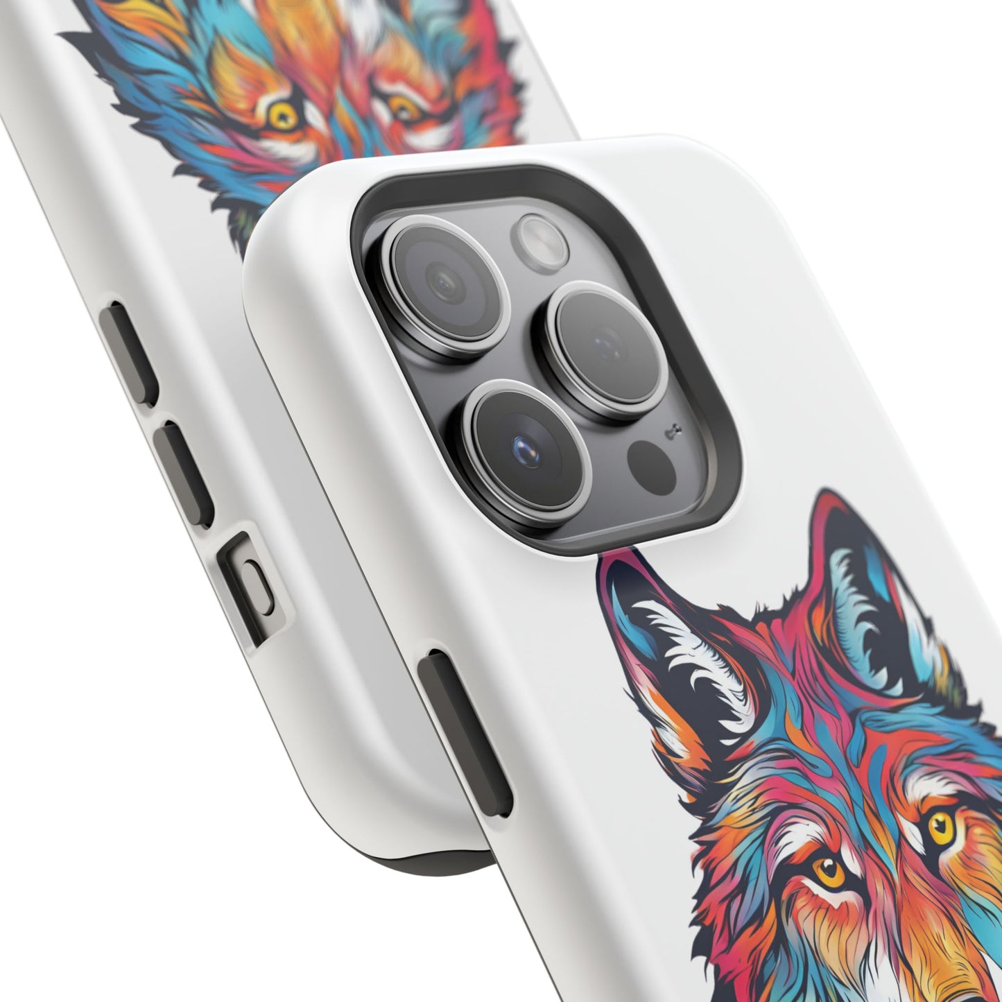 Wildly Colorful: Wolf Designs Phone Cases