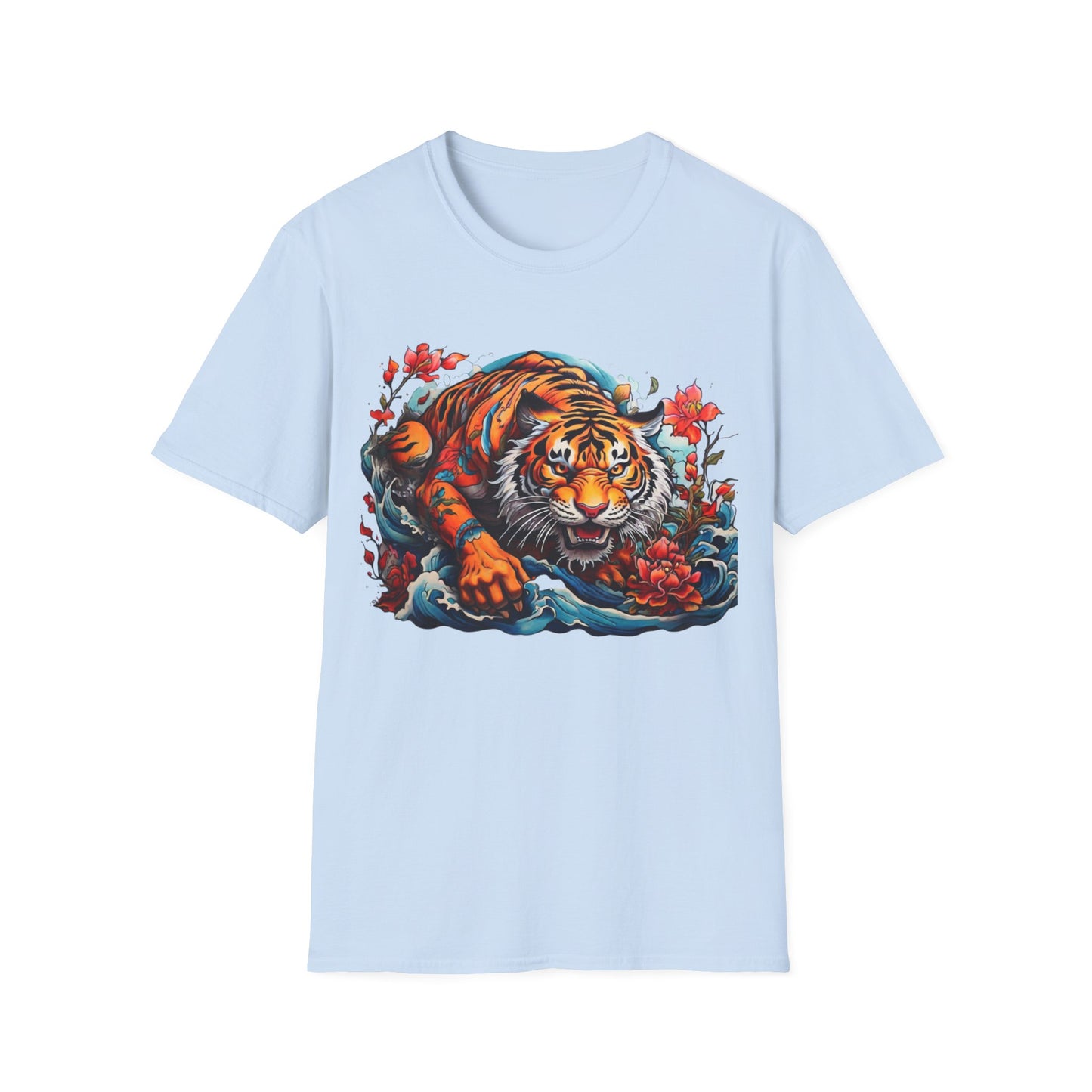 Tiger Crest T-Shirt — Fierce Vintage Tiger Graphic Tee