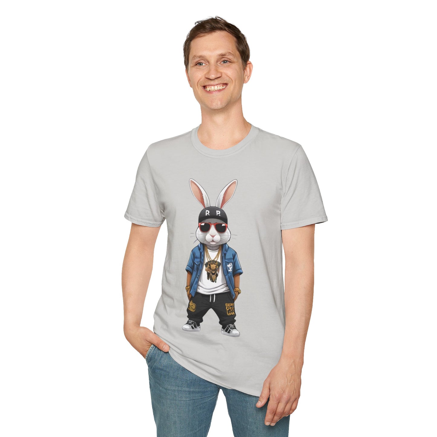 Cool Rabbit with Sunglasses Unisex Shirt