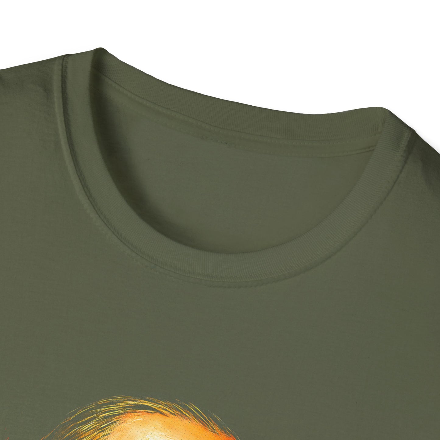 Franklin Bandana Portrait T-Shirt — Vintage Benjamin Franklin Mask Design
