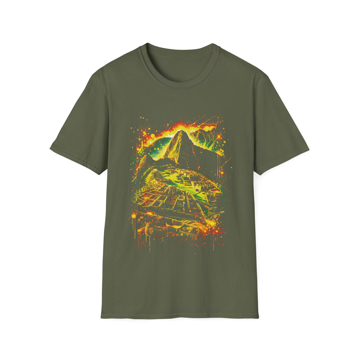 Machu Picchu Wonder of the World Mountain Adventure T-Shirt