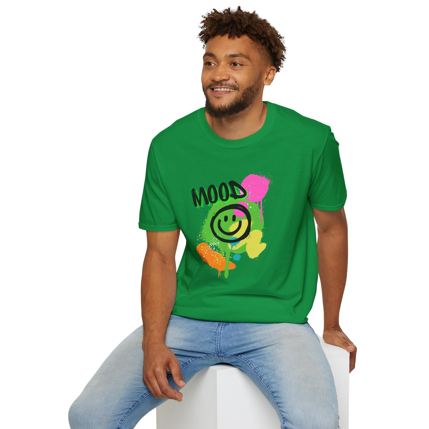 Happy Vibes Mood Graphic Unisex Tee