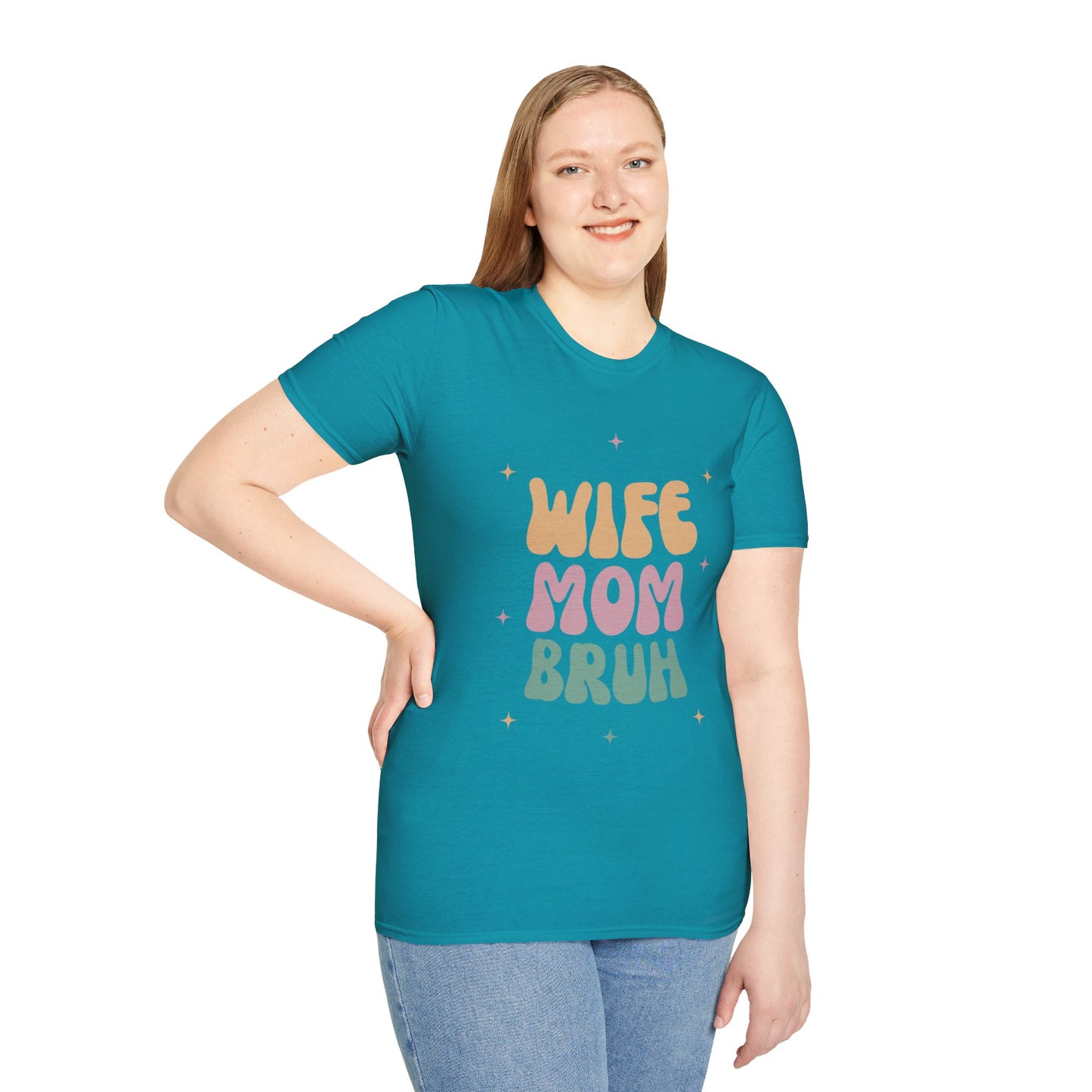 Wife Mom Bruh T-Shirt