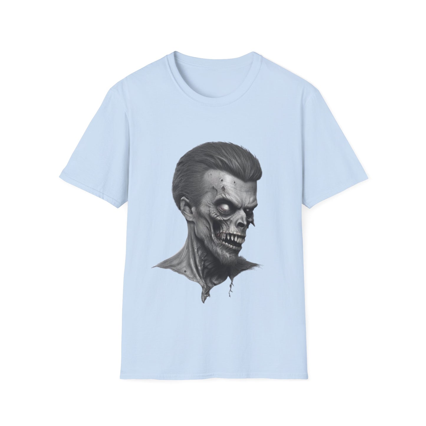 Creepy Undead Zombie Graphic Unisex Tee