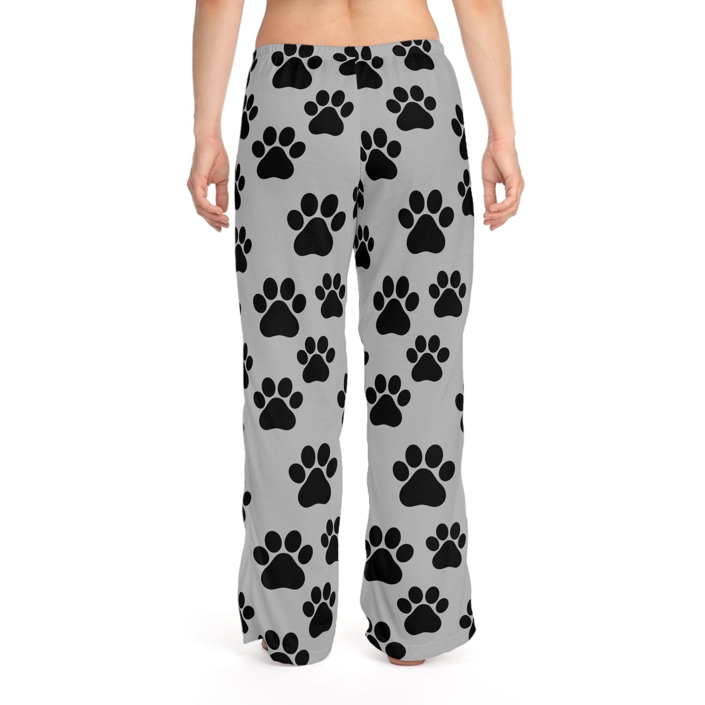 Cute Paw Print Pajama Pants