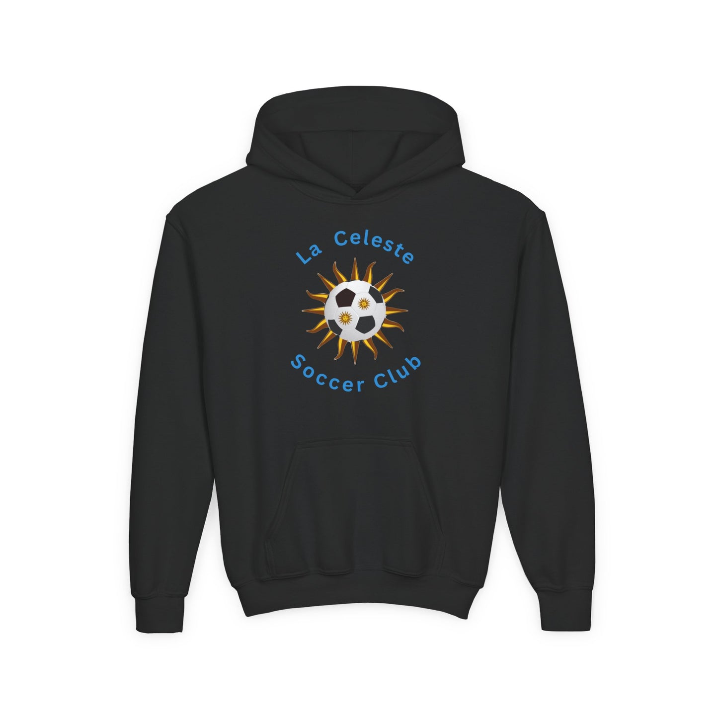 La Celeste S.C. YOUTH Soccer Club Hoodie, Perfect for Sports Teams & Casual Wear