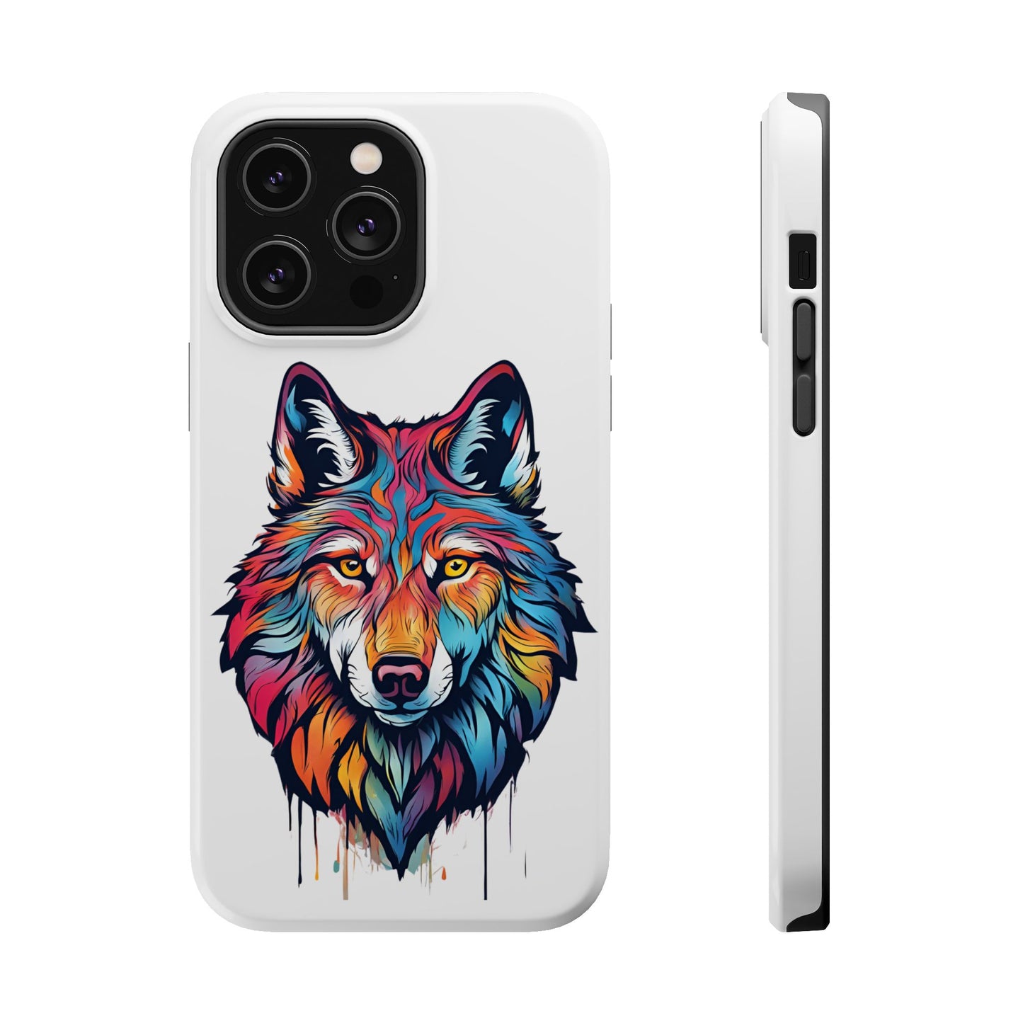 Wildly Colorful: Wolf Designs Phone Cases