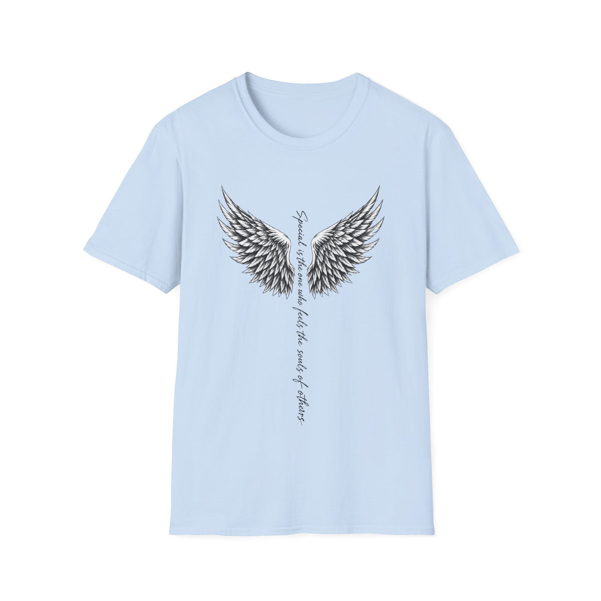 Angel Wings Inspirational Quote T-Shirt