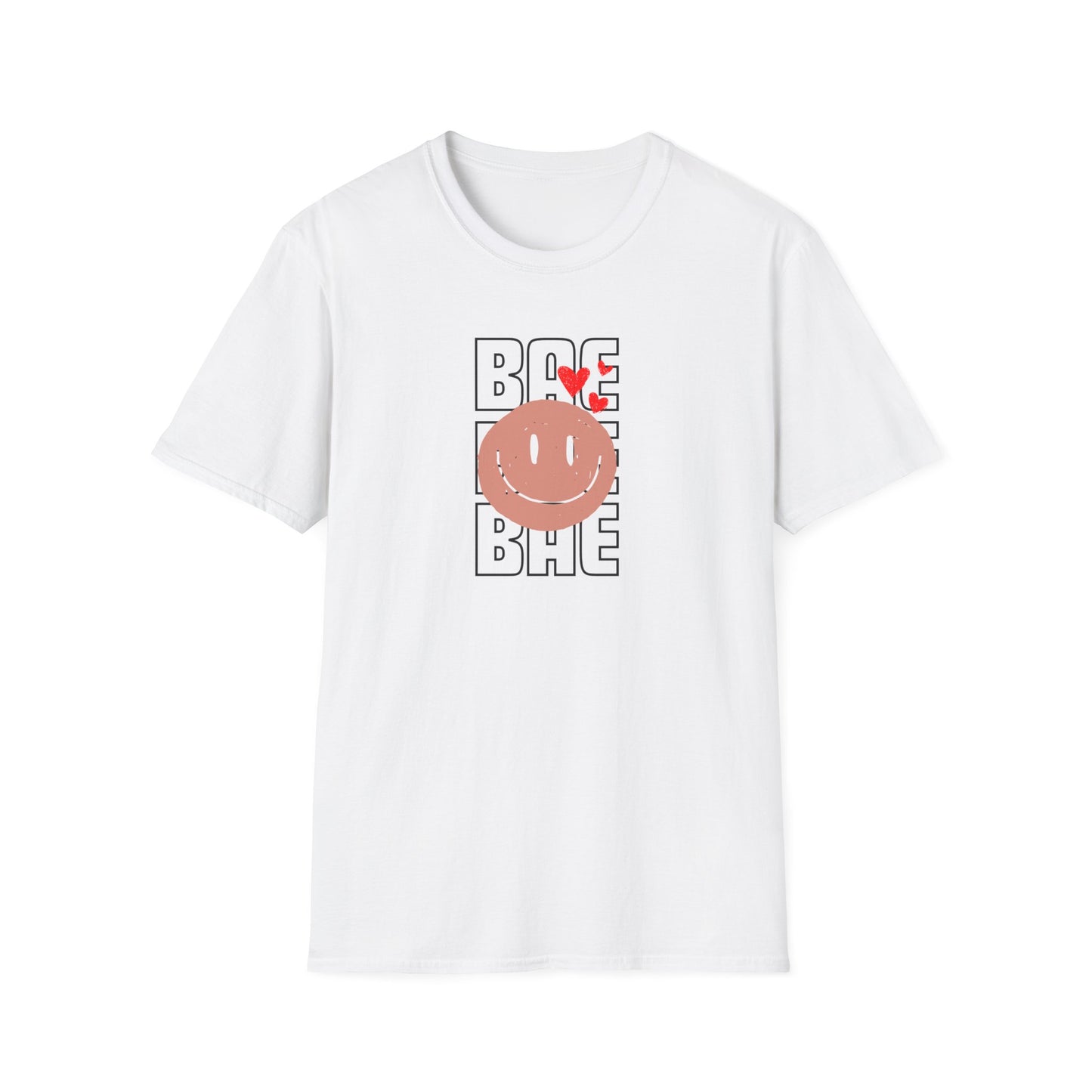 BAE Vibes Happy Face Graphic T-Shirt