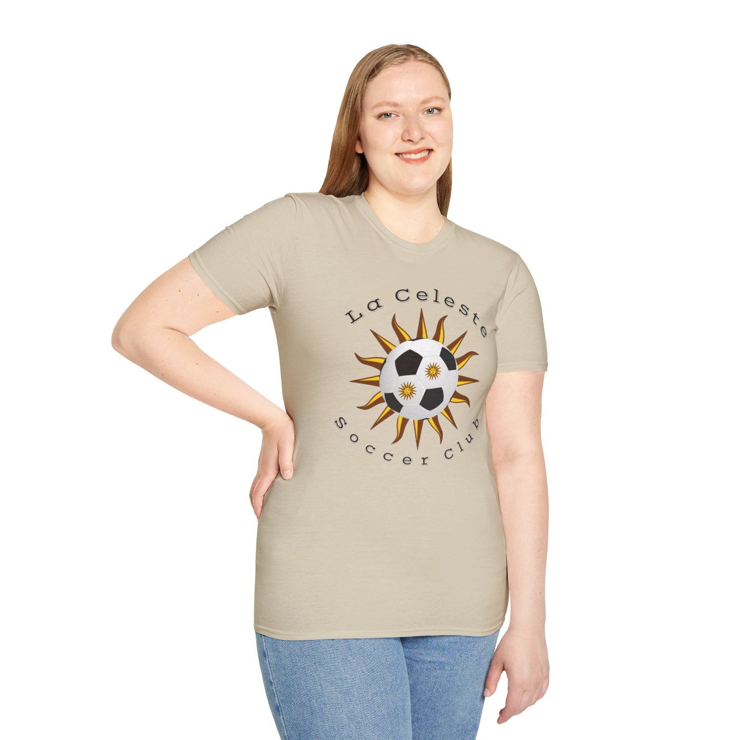 La Celeste S.C More than a Club , A Family - Unisex Softstyle T-Shirt