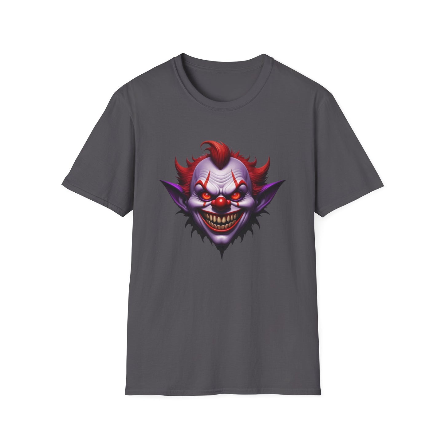 Evil Clown Graphic T-shirt