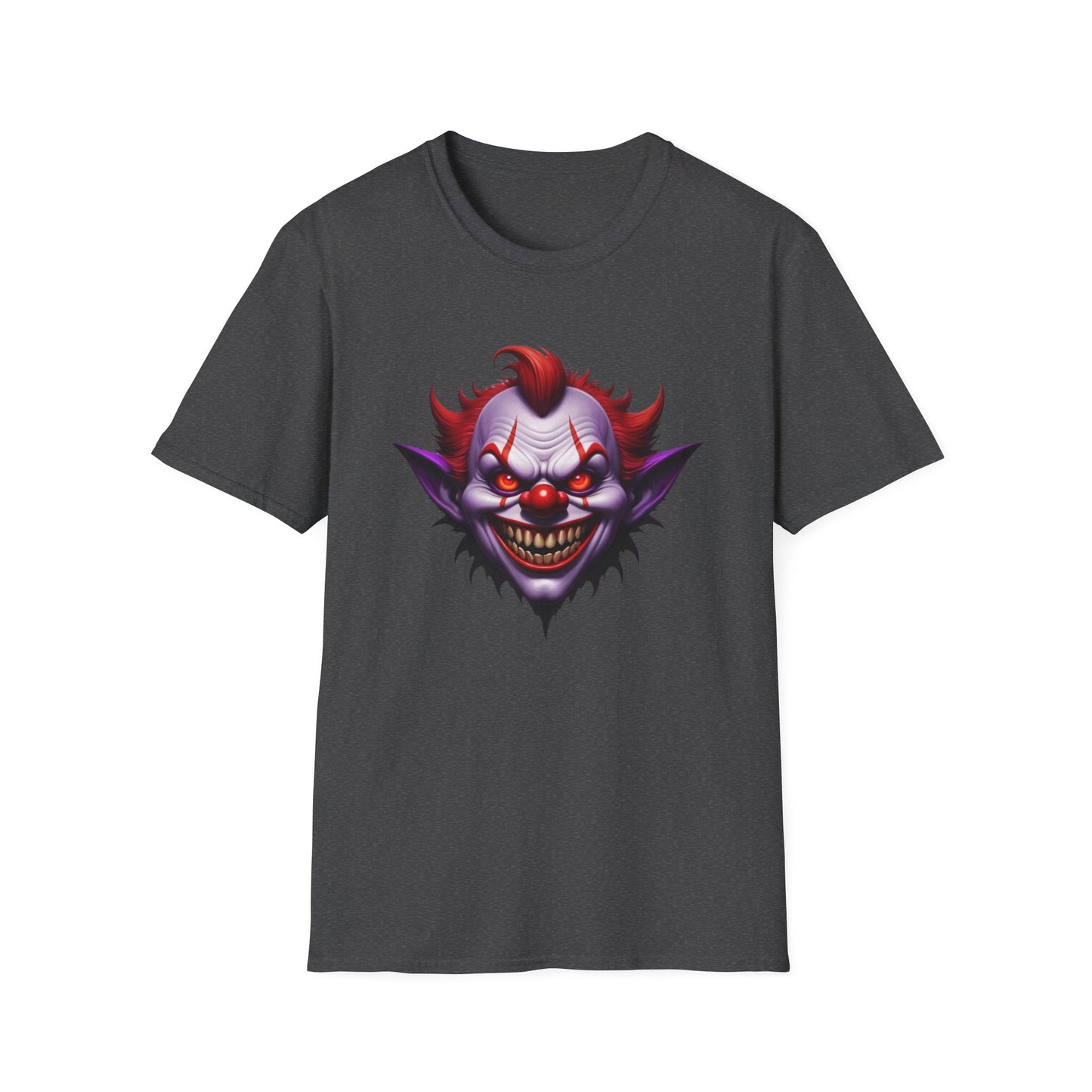 Evil Clown Graphic T-shirt