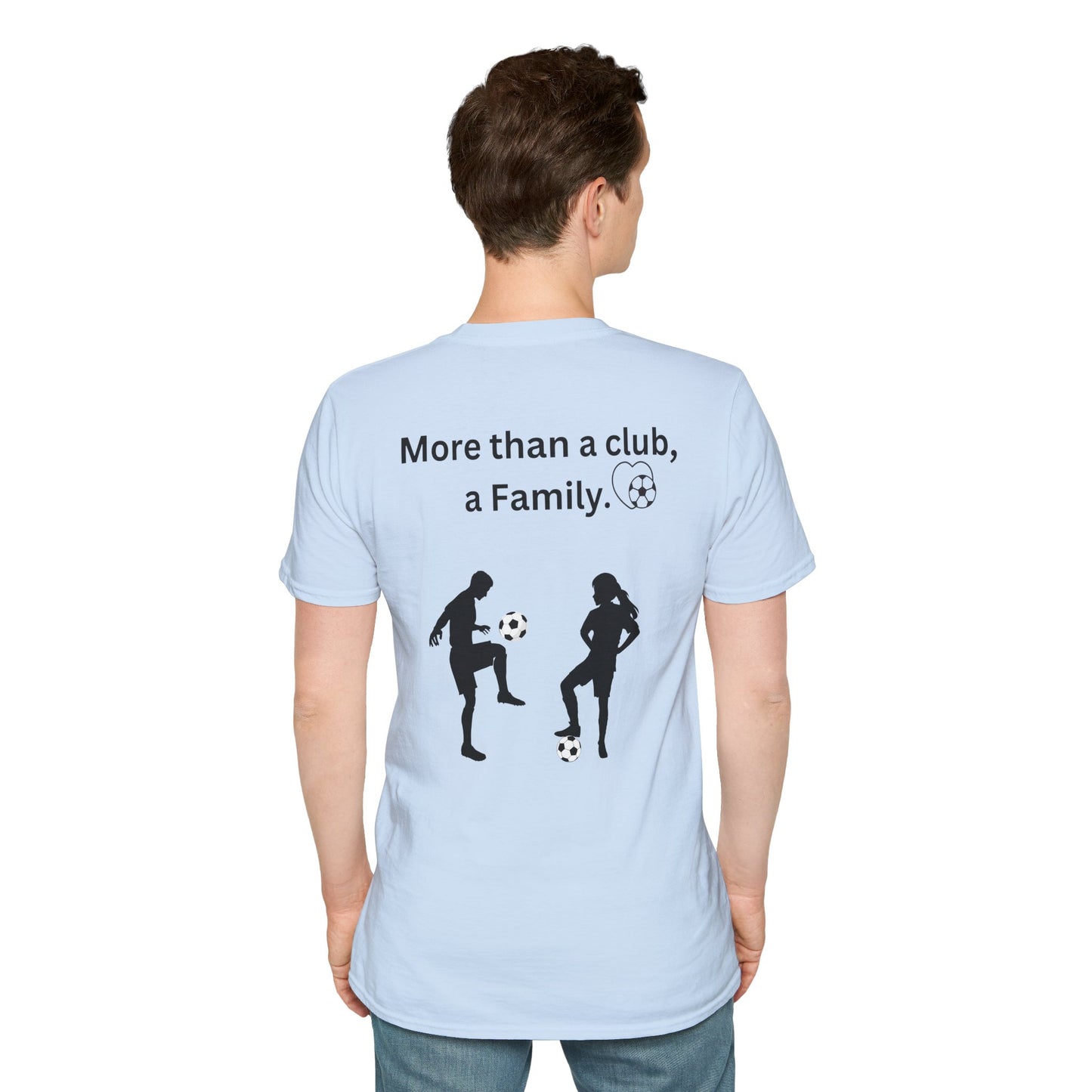 La Celeste S.C More than a Club , A Family - Unisex Softstyle T-Shirt