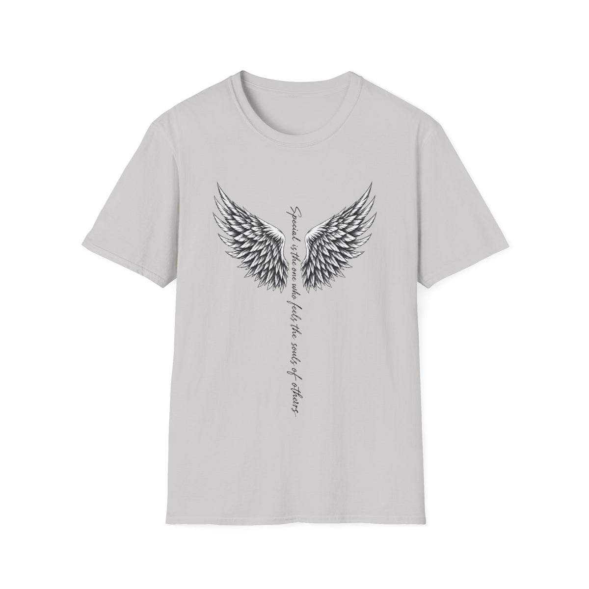 Angel Wings Inspirational Quote T-Shirt
