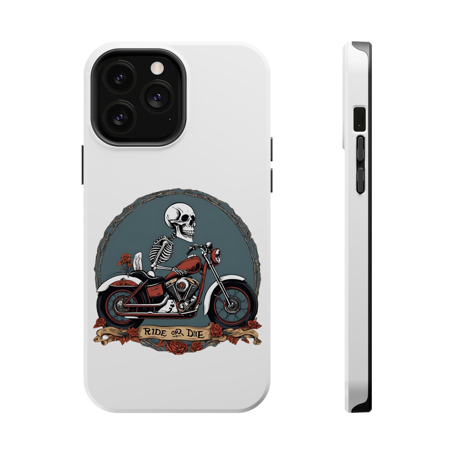 Ride or Die: Skeleton iPhone Case