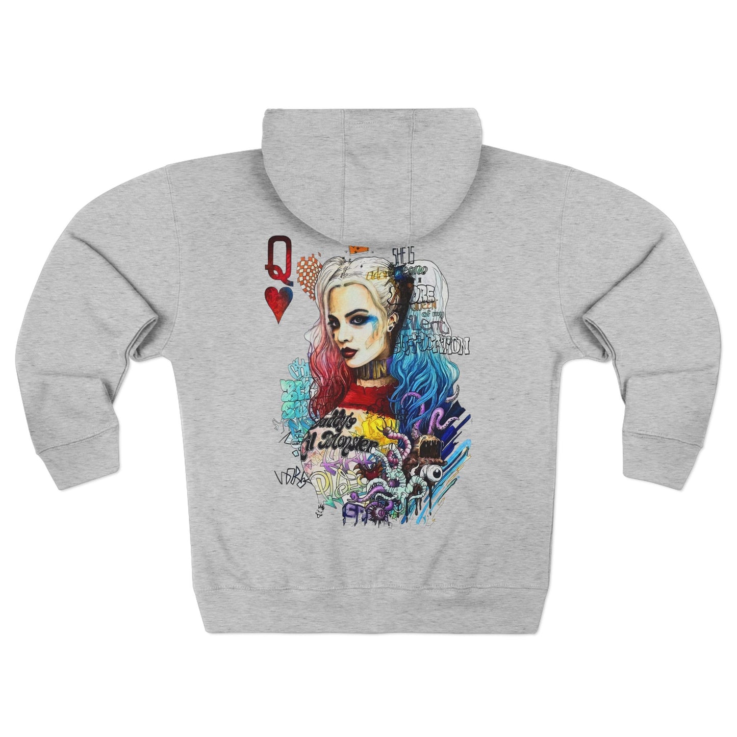 Daddy’s Lil Monster Harley Zip Hoodie