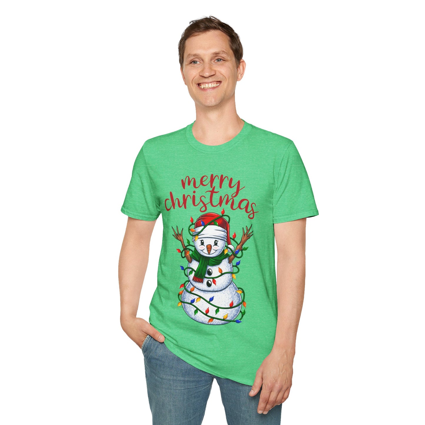 Snowman Magic Spread the Joy Unisex Tee