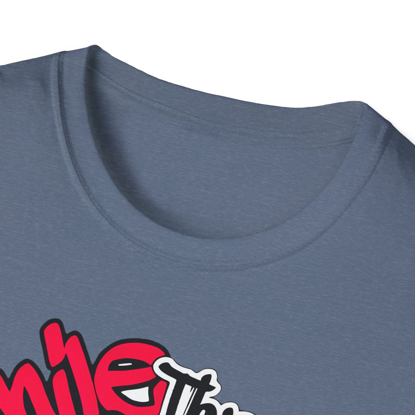 Smile Through The Pain T-Shirt — Cute Grunge Pink Teddy Graphic Tee