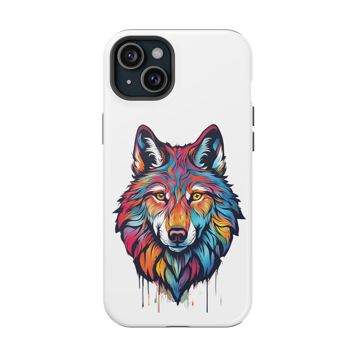 Wildly Colorful: Wolf Designs Phone Cases