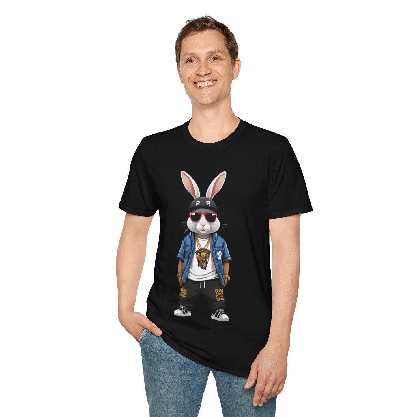 Cool Rabbit with Sunglasses Unisex Shirt