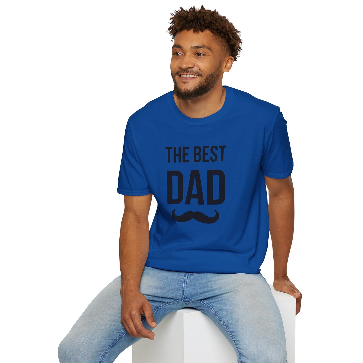 The Best Dad Mustache T-Shirt