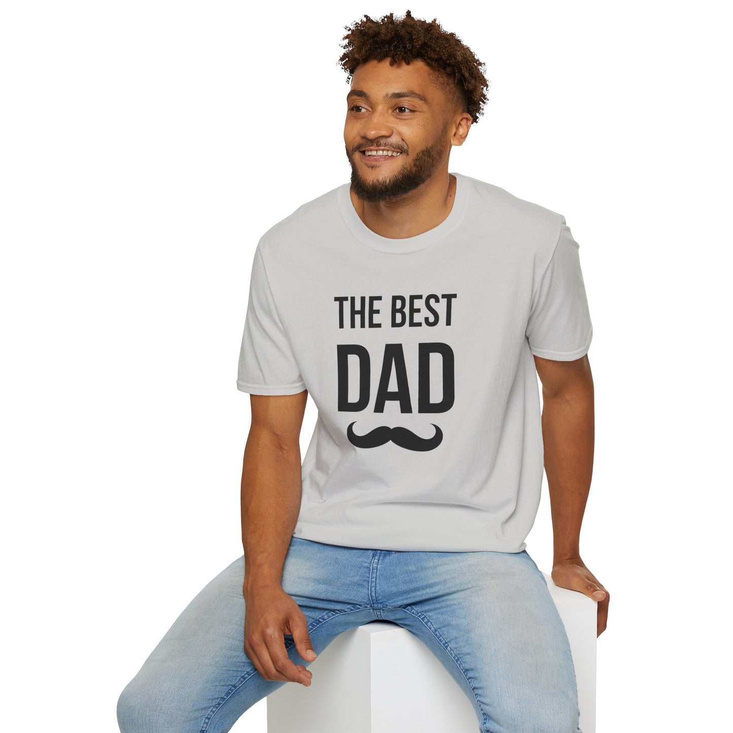 The Best Dad Mustache T-Shirt