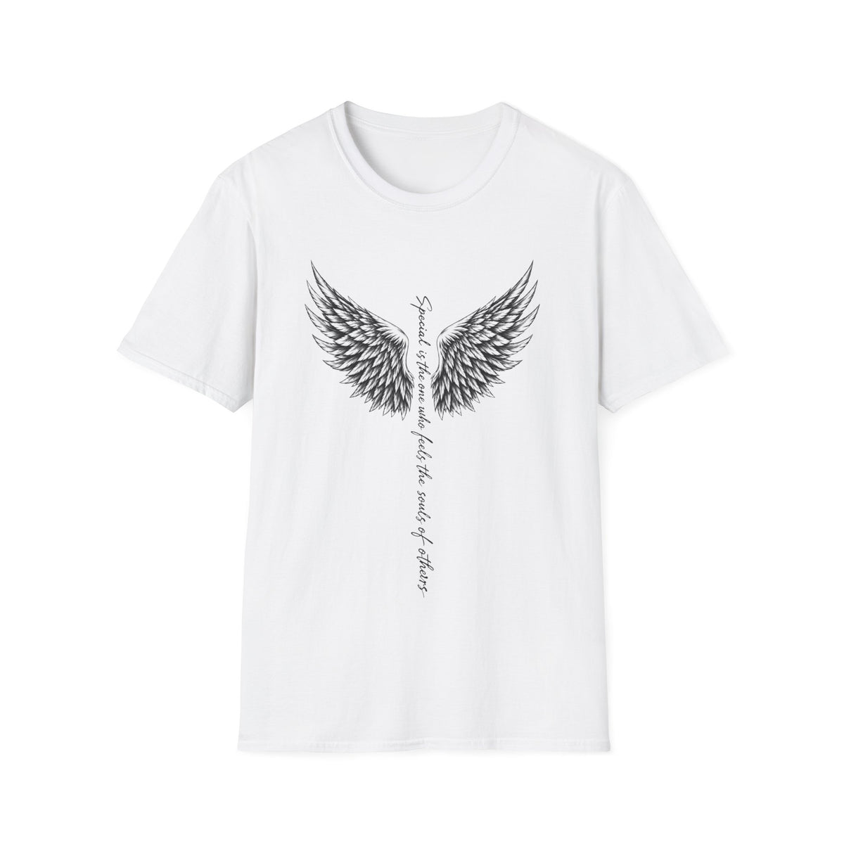 Angel Wings Inspirational Quote T-Shirt
