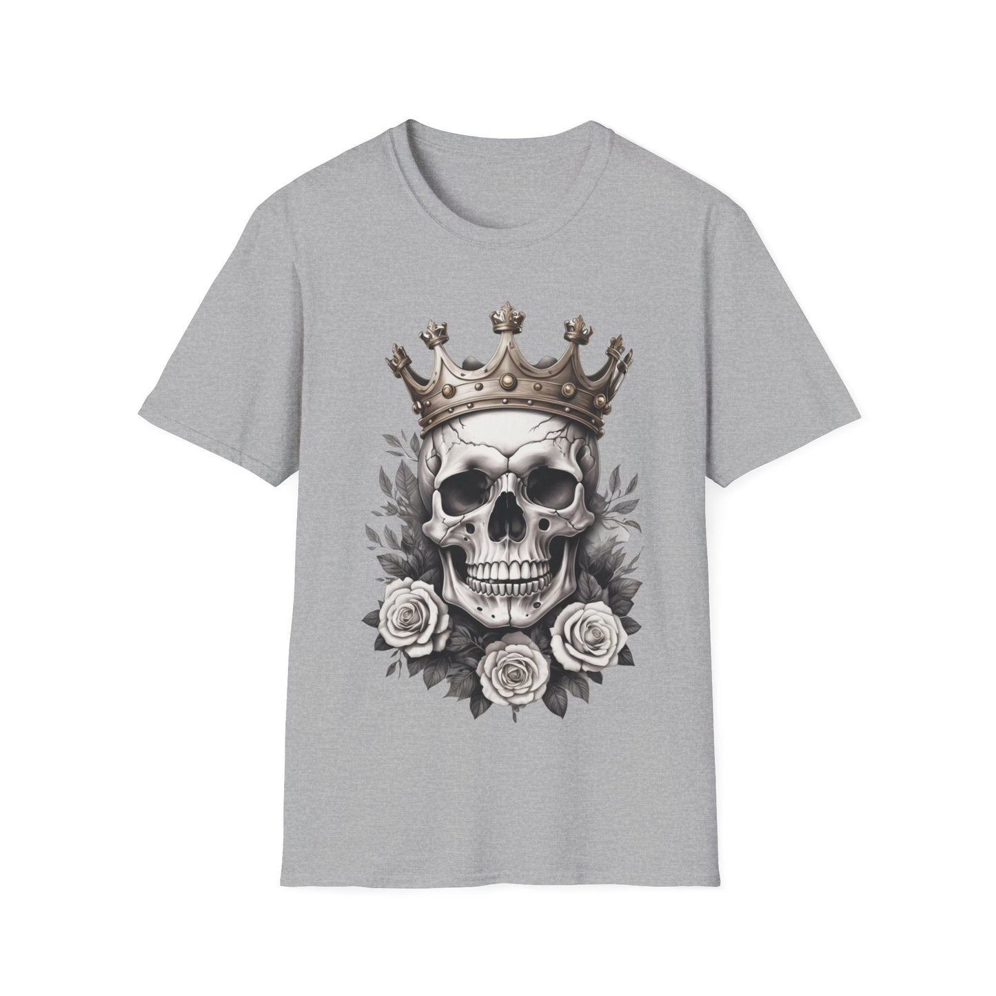 Royal Rebellion King Skull Unisex Tee