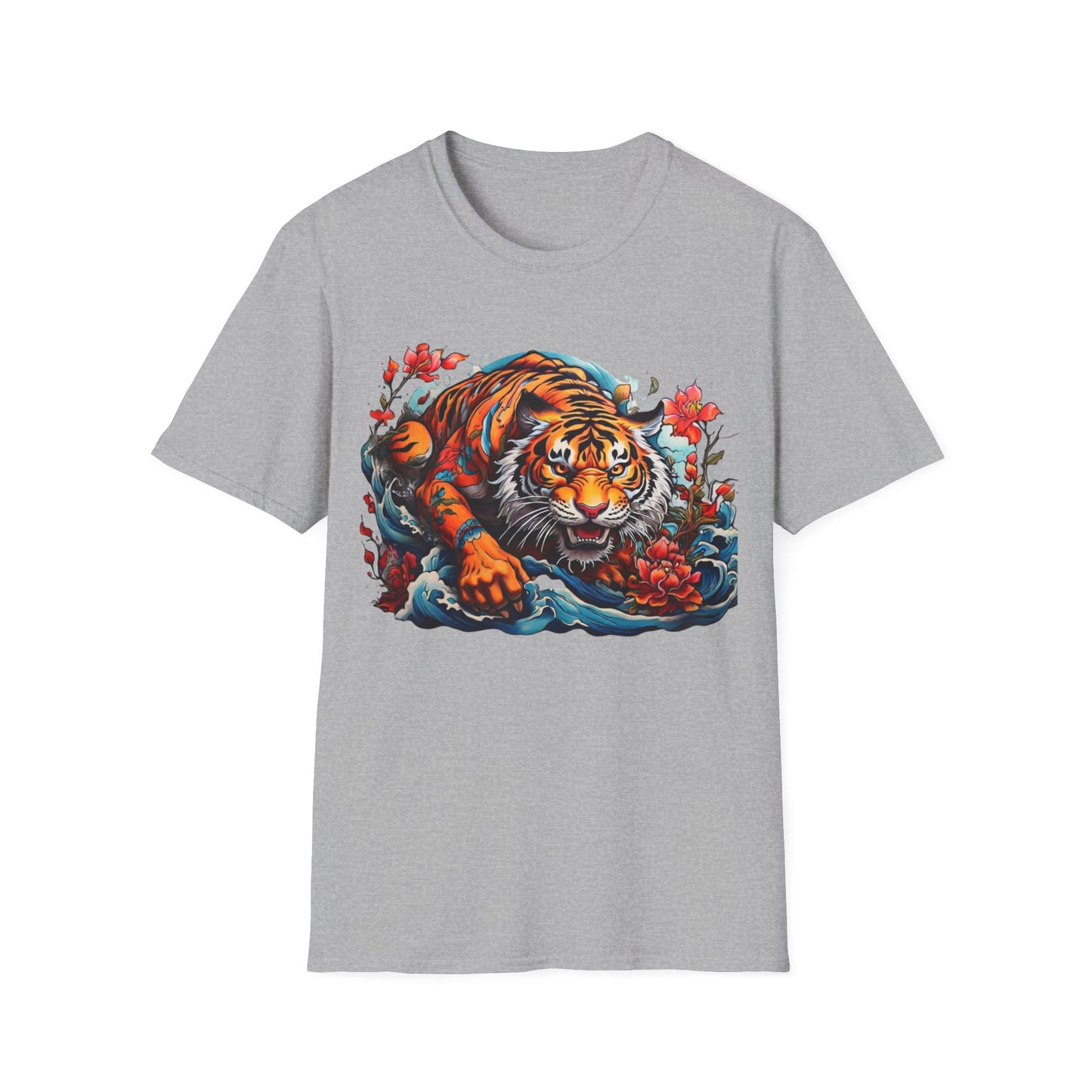 Tiger Crest T-Shirt — Fierce Vintage Tiger Graphic Tee