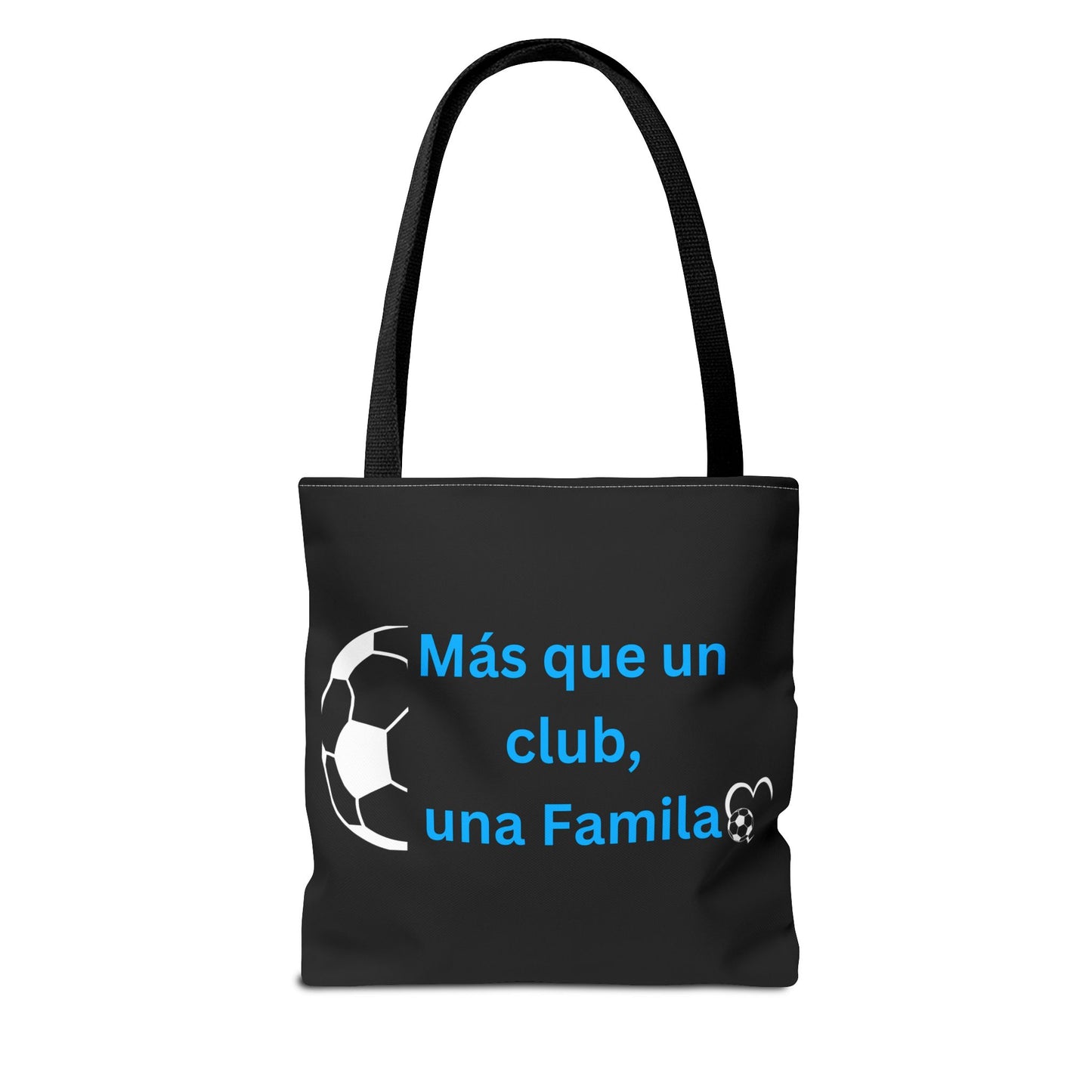 La Celeste S.C. Black Tote Bag | Más que un club una Familia!