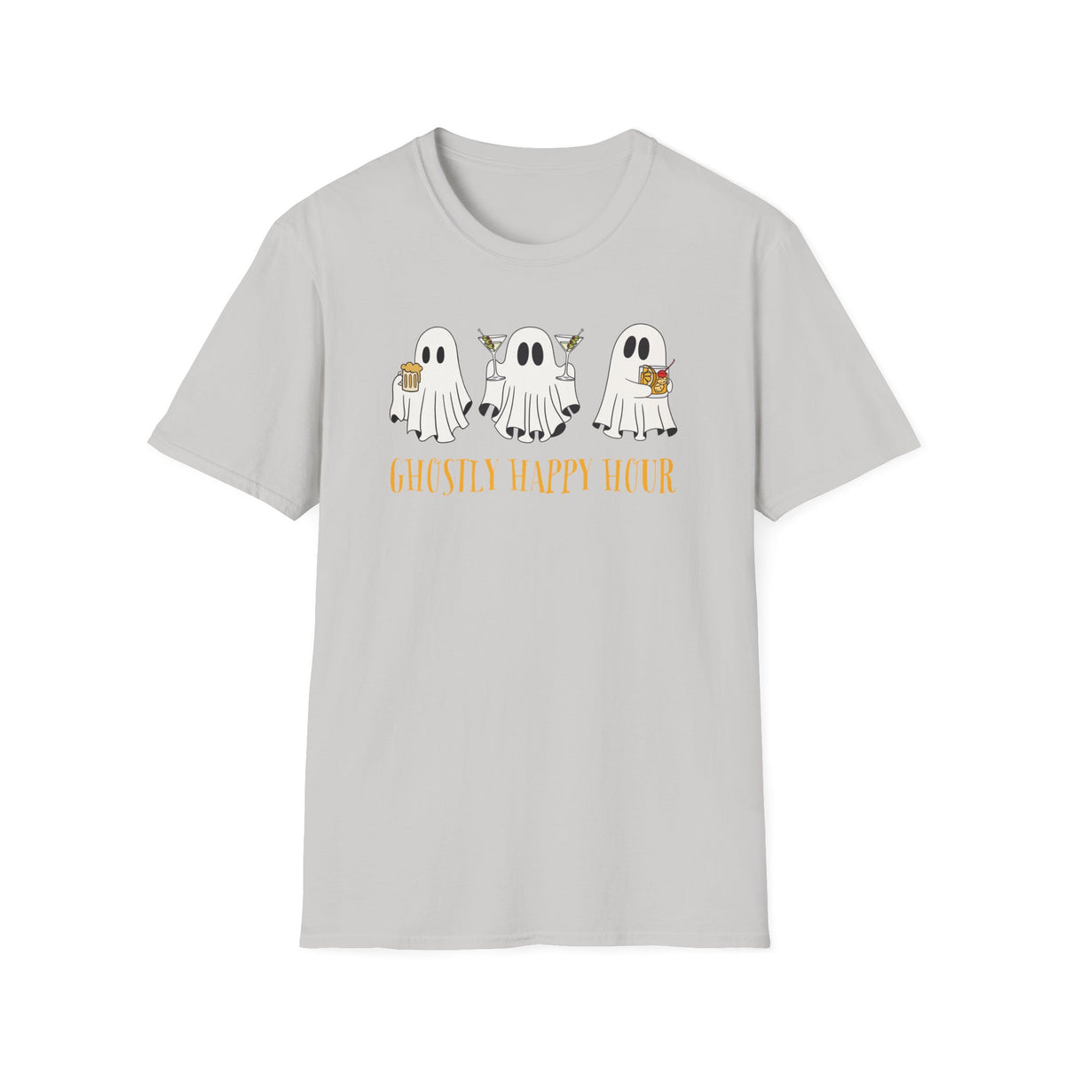 T-Shirt — Ghostly Happy Hour Graphic Tee