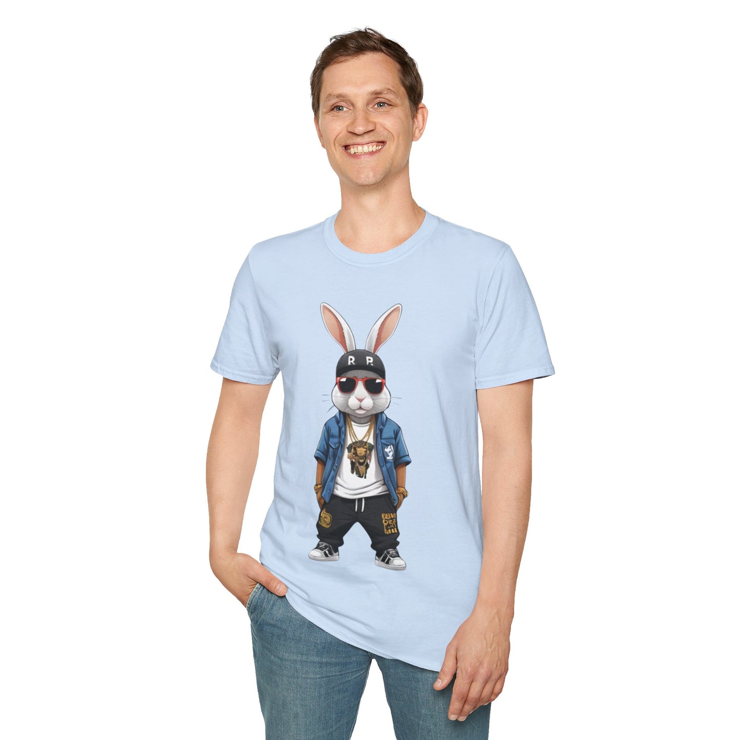 Cool Rabbit with Sunglasses Unisex Shirt