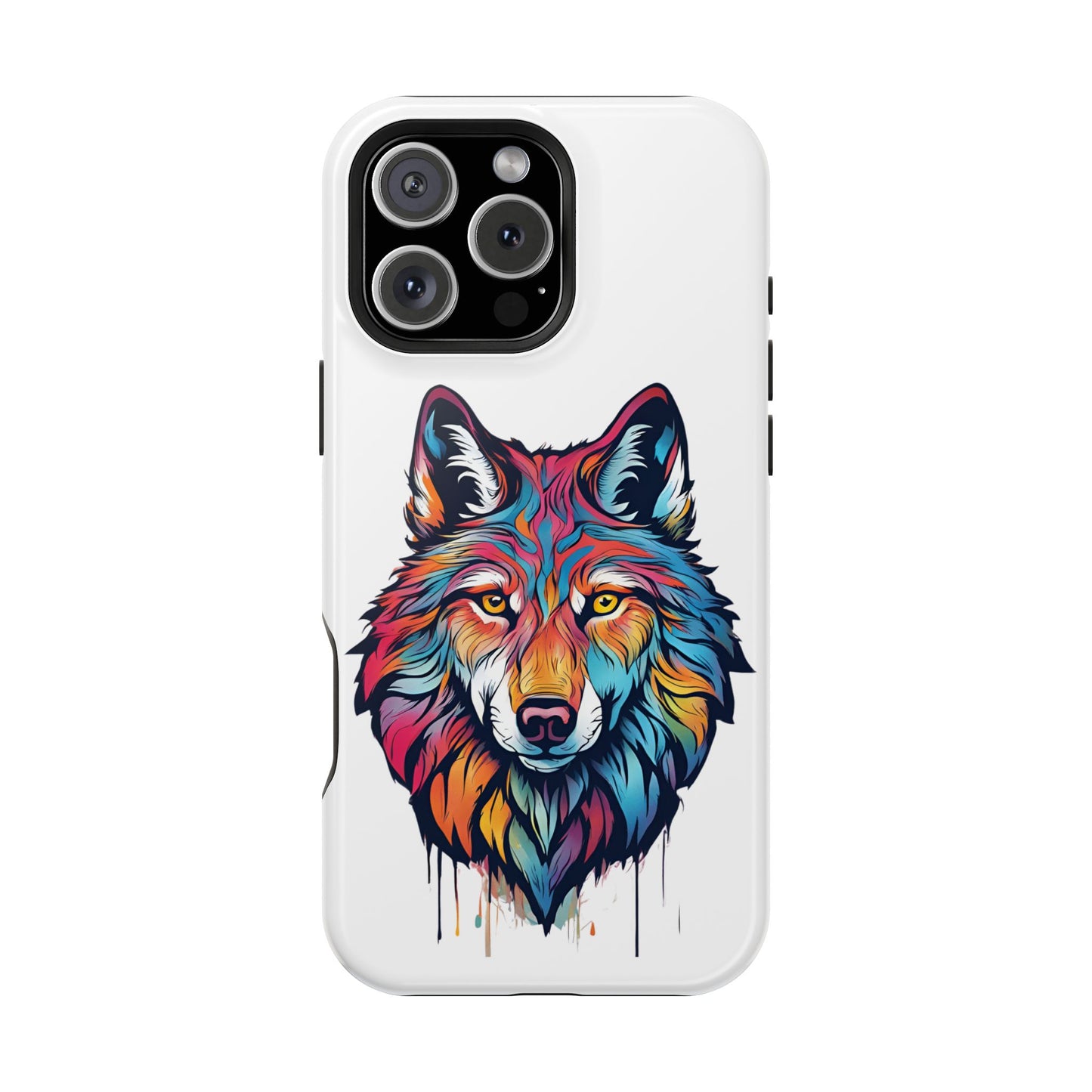 Wildly Colorful: Wolf Designs Phone Cases